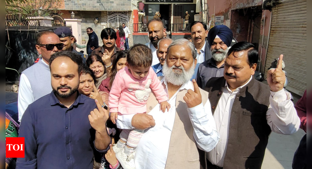 Haryana set for ‘triple-engine government,’ says minister Anil Vij