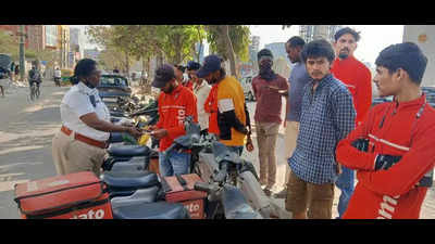 1.9k e-commerce riders fined Rs 9.6L