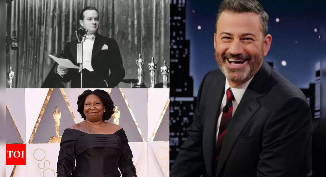 A Look Back at Iconic Oscar Hosts: From Bob Hope to Jimmy Kimmel and more