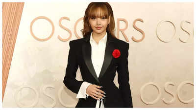 Oscars 2025 Red Carpet: Lisa stuns in deconstructed tuxedo dress, Fans say she’s ‘The only reason to watch’