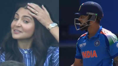 Fans defend Anushka Sharma against trolls who yet again blamed her presence for Virat Kohli getting out early during India Vs New Zealand match! - WATCH VIDEO