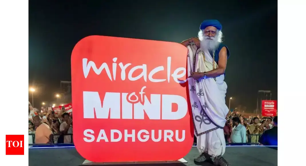 Sadhguru’s free meditation app, 'Miracle of Mind' , beats ChatGPT; sees 1 million-plus downloads in 15 hours