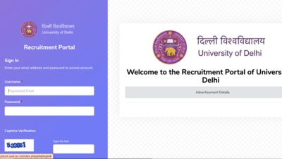 DU non-teaching staff recruitment 2025: Check direct link to apply, vacancies and other details here