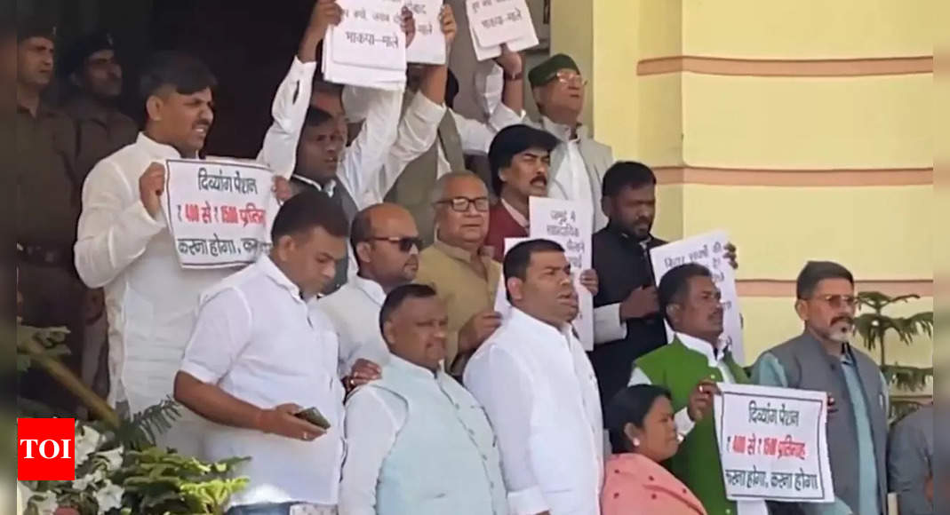 Protests erupt in Bihar assembly over governance issues, demand  justice for Priyanka Kushwaha’s killing in Varanasi