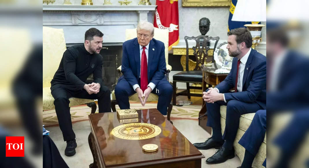 East Europe Ka Ranveer Allahbadia ... and other memes go viral after Donald Trump and Volodymyr Zelensky's public spat