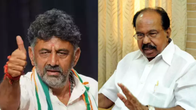 No one can stop DK Shivakumar from becoming Karnataka CM, says Veerappa Moily; deputy CM says 'no comments'