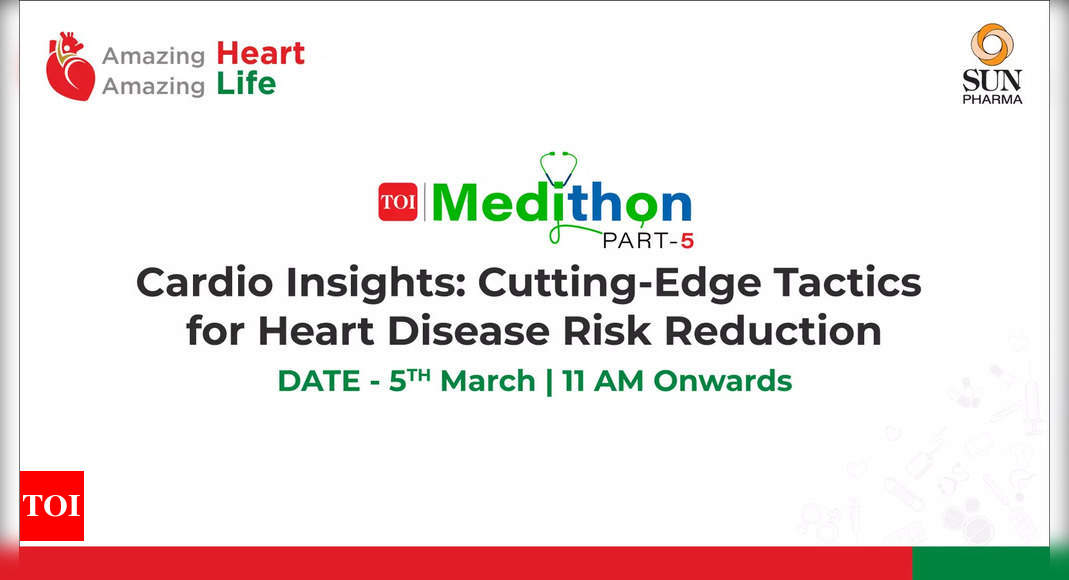 Decode heart health: Join TOI Medithon and gain insights from India’s leading cardiologists