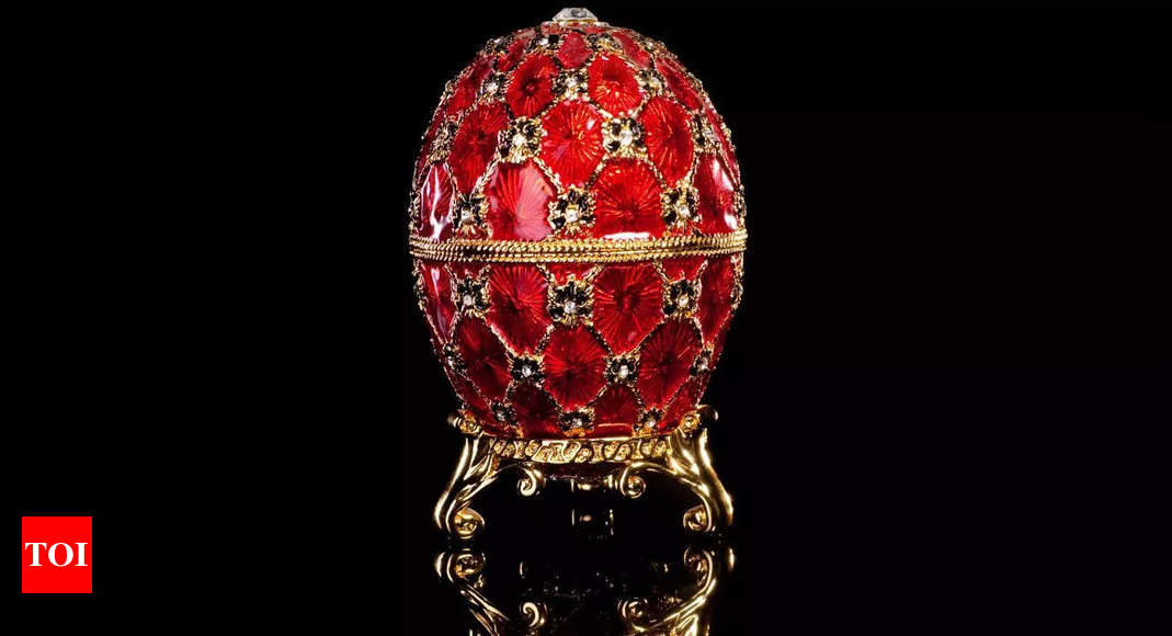 Man discovers $33 Million Fabergé Egg hiding in plain sight on his kitchen counter