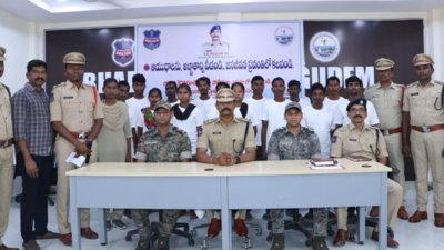 14 Maoists surrender as a result of Operation Cheyutha in Telangana