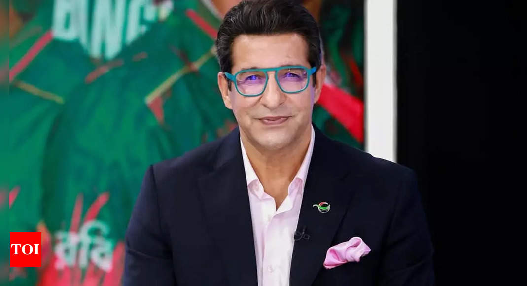 ‘Why do you want to pay me?’: Wasim Akram opens up on Pakistan coaching role | Cricket News – The Times of India