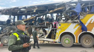 Image of a damaged bus