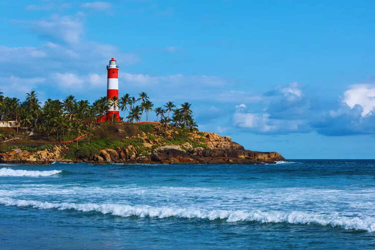 Kovalam&rsquo;s beachside