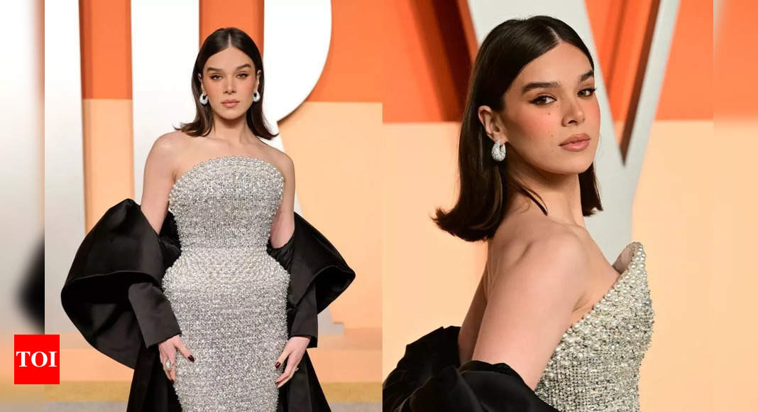 'Queen' of Buffalo Hailee Steinfeld radiates elegance at Vanity Fair Oscars party without Josh Allen by her side