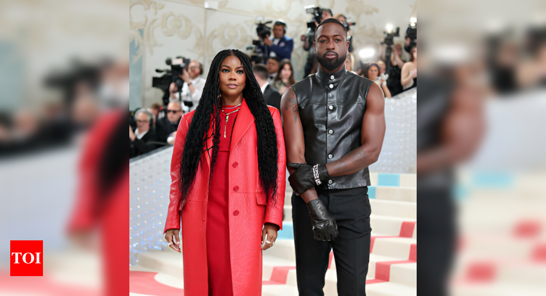 Gabrielle Union’s Elegant Black Dress and Dwyane Wade’s Sleek Tux Steal the Show at the 2025 Vanity Fair Oscars Party