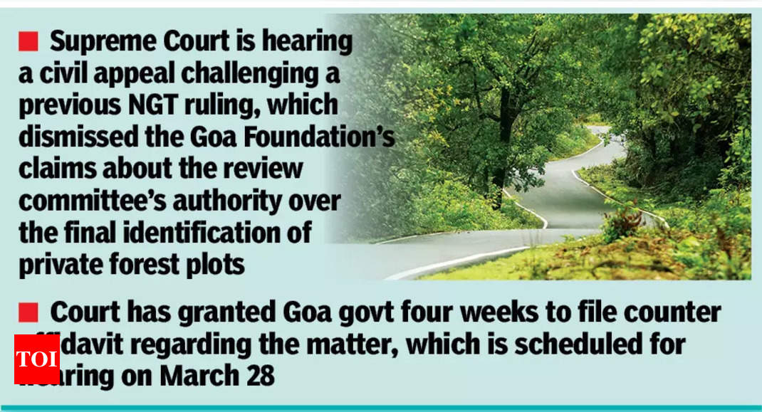 SC halts conversion of 8.64sqkm of private forest land in Goa