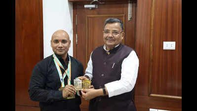 UP tourism staffer fetedfor winning 4 gold medals