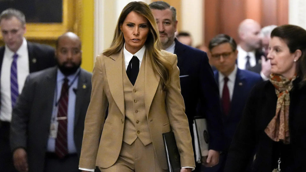 Melania Trump pushes for online safety bill, calls revenge porn against  teens heartbreaking in first Capitol Hill appearance - The Times of India