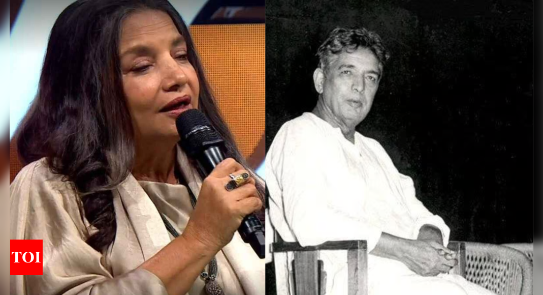 Indian Idol 15: Veteran actress Shabana Azmi recalls how her father Kaifi Azmi suffered from paralytic attack due to his work; says 'anti-sleeping tablets lete the...'