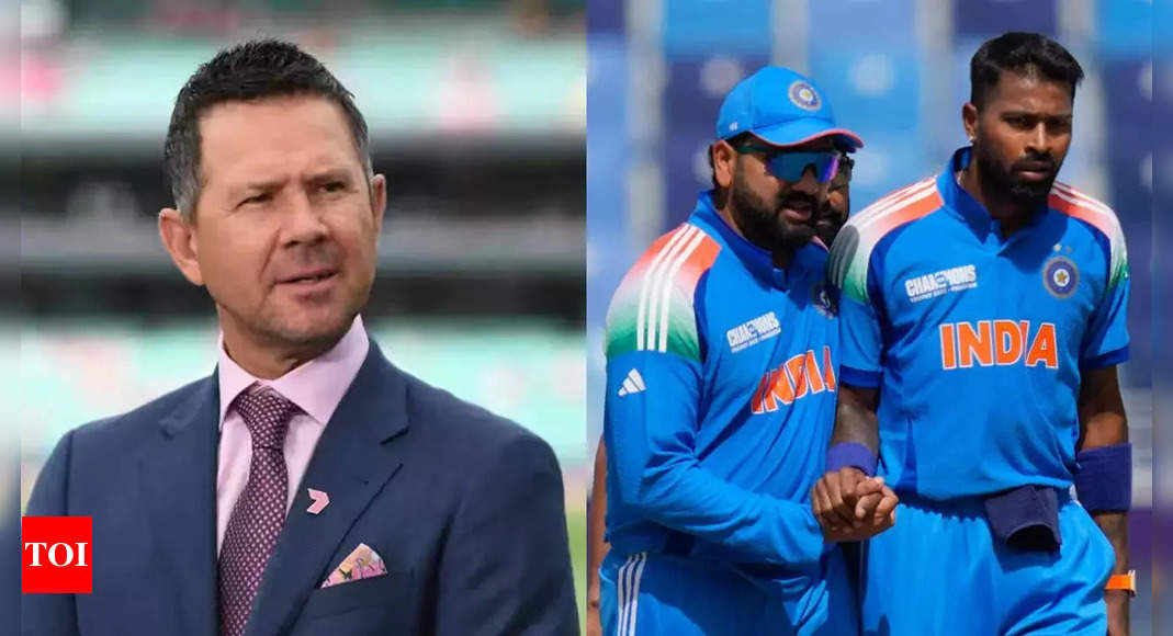 ‘India will start favourites, but …’: Ricky Ponting cautions Rohit Sharma’s team against underestimating Australia despite the edge | Cricket News – The Times of India