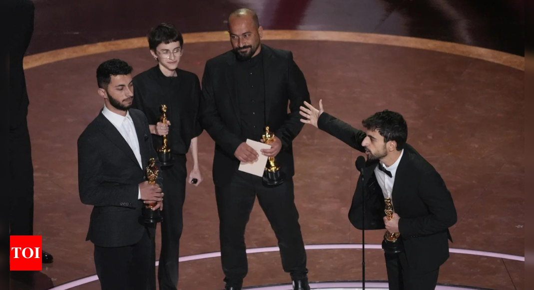 Israel minister slams Oscar win for West Bank eviction film