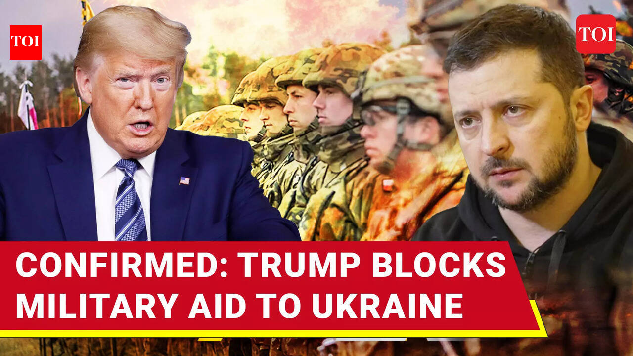 Trump BLOCKS Military Aid To Ukraine After Stunning Threat To Zelensky ...