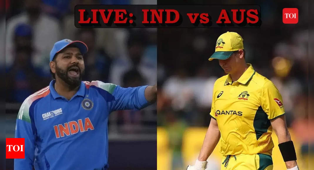 India vs Australia Live: Rohit & Co. out to avenge World Cup loss