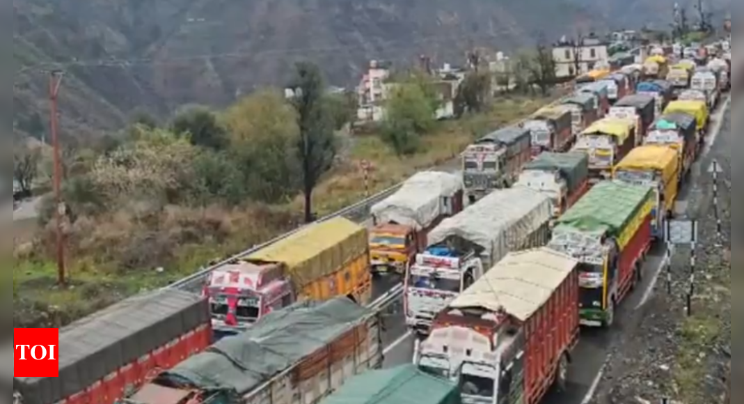 Jammu-Srinagar National Highway closed due to landslide; snowfall and rainfall affect region