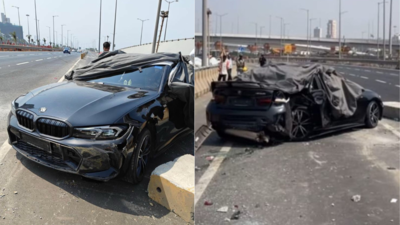 24-year-old driver of BMW booked for rash driving on Mumbai's coastal road