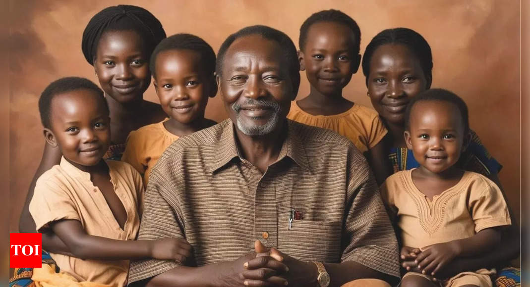 Tanzanian man follows father's advice, now has 20 wives and 104 children