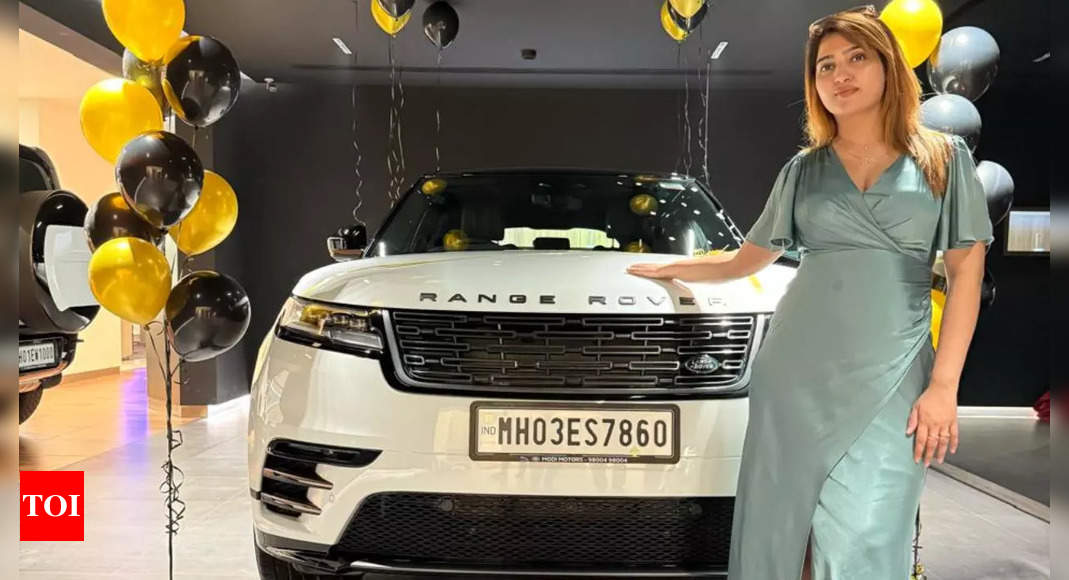 Bigg Boss fame Sana Raees Khan brings home a luxury limited-edition SUV; see pics - Exclusive