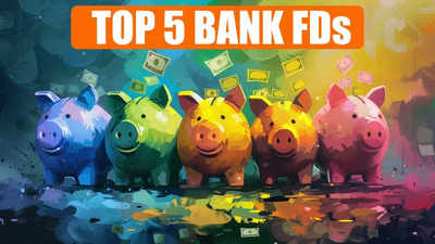 Top 5 Bank Fixed Deposits: Check best FDs for 1, 2, 3 and 5-year time period - here's how much Rs 10,000 will grow to