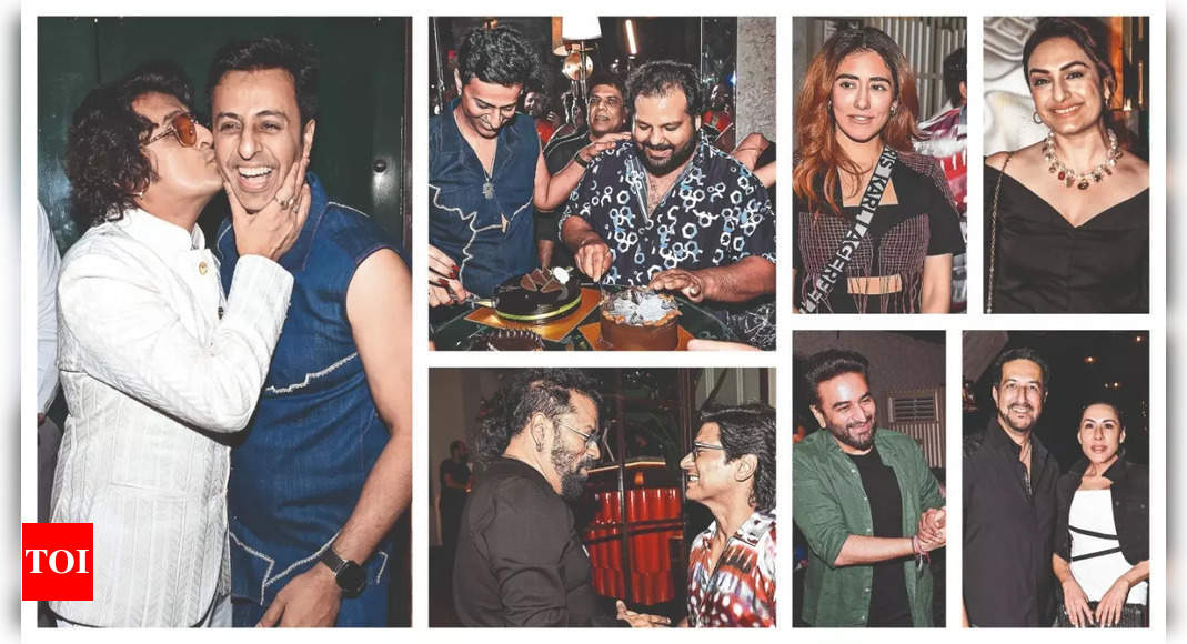 Salim Merchant’s birthday bash hit all the right notes!