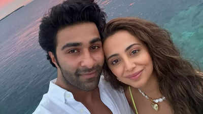 Newlyweds Aadar Jain and Alekha Advani drop dreamy moments from their honeymoon in the Maldives