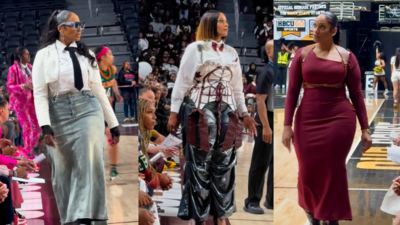 7 times coach Dawn Thornton turns heads with her stunning fashion statement