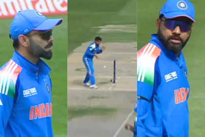 Watch: Angry Virat Kohli, Rohit Sharma blast Kuldeep Yadav in Champions Trophy semi-final