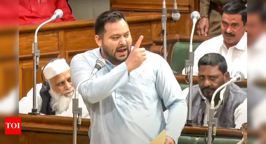 Tejashwi's fiery speech sparks political clash in Bihar assembly