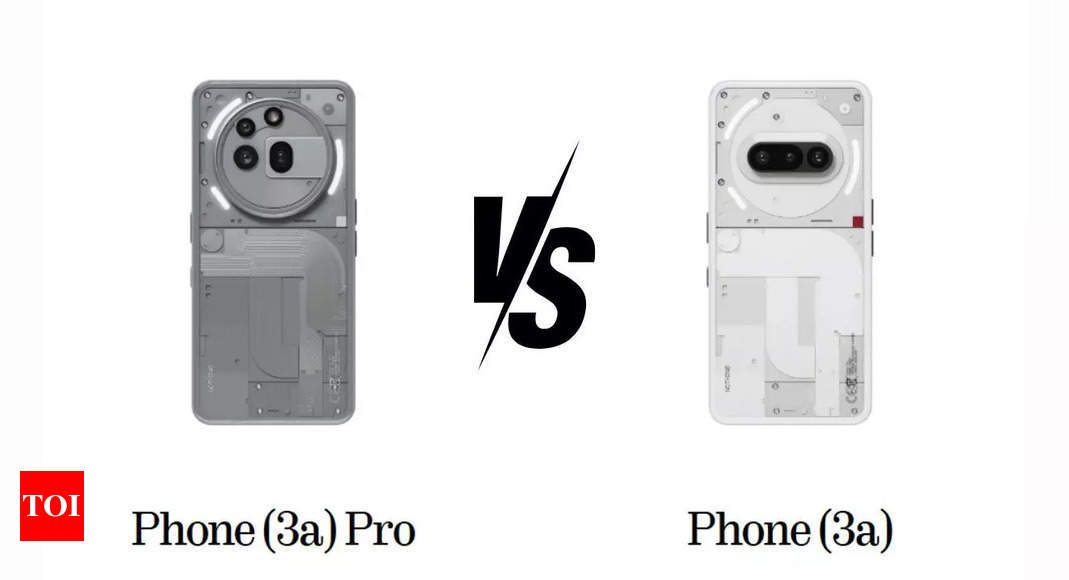 Nothing Phone 3a vs Pro: Which offers best value?