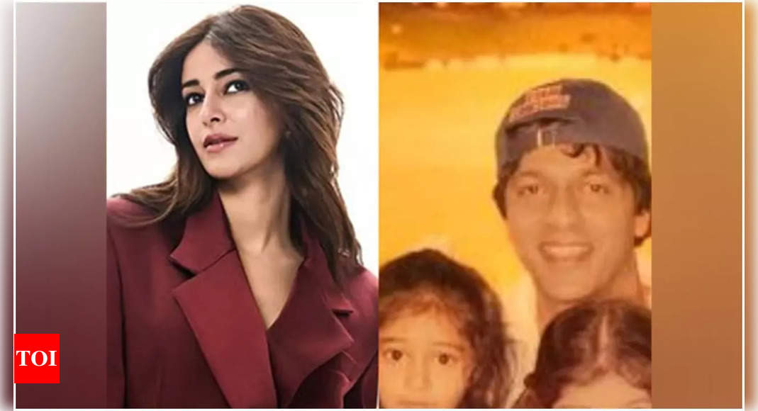 Ananya Panday posts childhood picture with her 'Buddies' Shanaya Kapoor, Chunky Panday