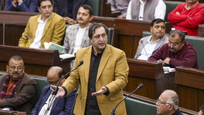 Sajad Lone walks out of assembly as Speaker rejects his motions