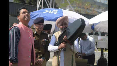 Punjab ministers check out anti-drone tech to combat drugs from Pak