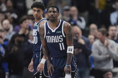 Kyrie Irving Goes Beast Mode - Dallas Mavericks Star Makes 2/2 Shots Before Being Led Off the Court After Season-Ending ACL Injury