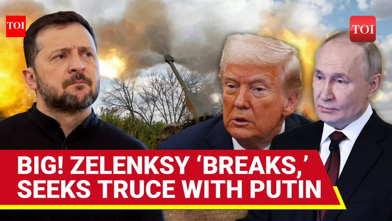 Zelensky Offers Partial Ceasefire With Russia To Restart Peace Talks ...