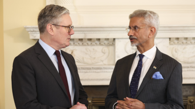 EAM S Jaishankar meets UK PM Keir Starmer in London