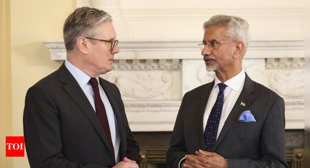 EAM S Jaishankar meets UK PM Keir Starmer in London