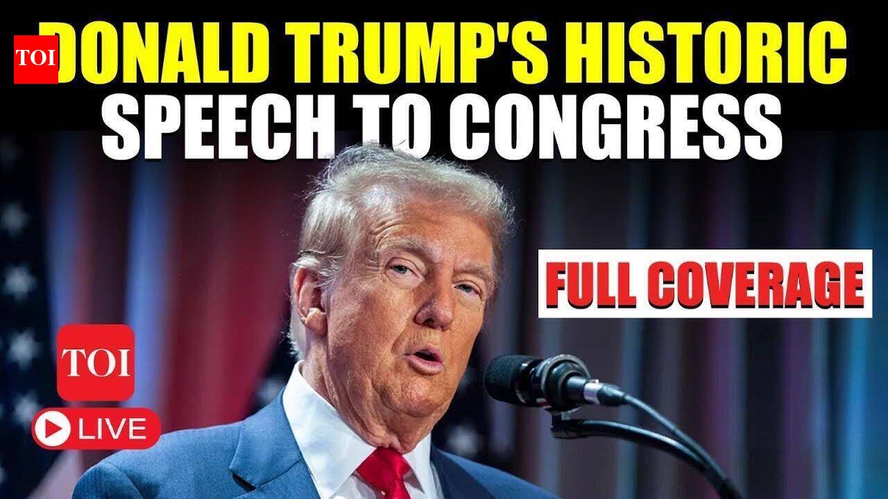 LIVE | Donald Trump's Address To Congress | Joint Session Of Congress ...