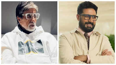 Amitabh Bachchan reacts to tweet calling Abhishek Bachchan a VICTIM of nepotism negativity