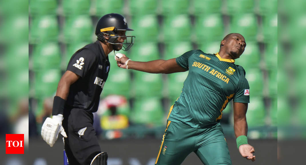 South Africa vs New Zealand Live: Ngidi gets Proteas the breakthrough