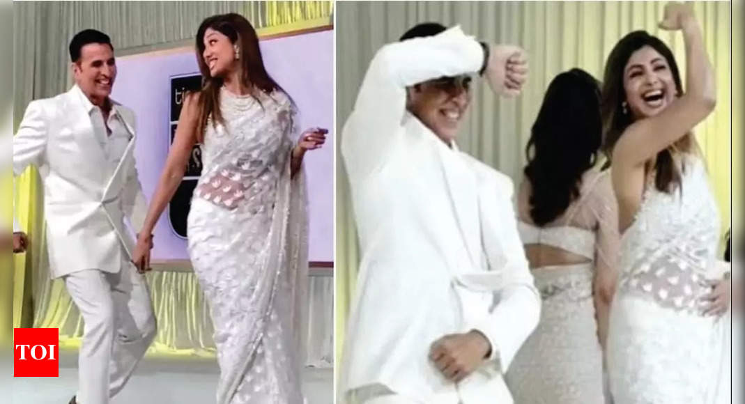 Shilpa Shetty gives warning, 'Hamari neeyat saaf hai' before she dances with Akshay Kumar on 'Chura Ke Dil Mera', in unseen video