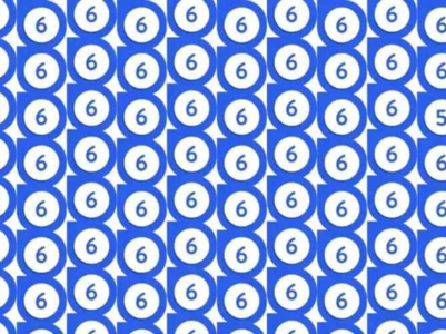 Optical Illusion: You have the strongest vision if you can spot 5 among the pool of 6