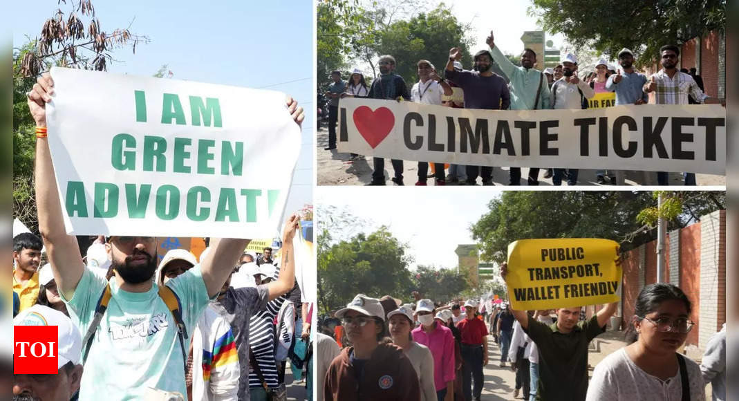 Affordable public transport is a right, not a privilege: Delhi youth joins Climate March